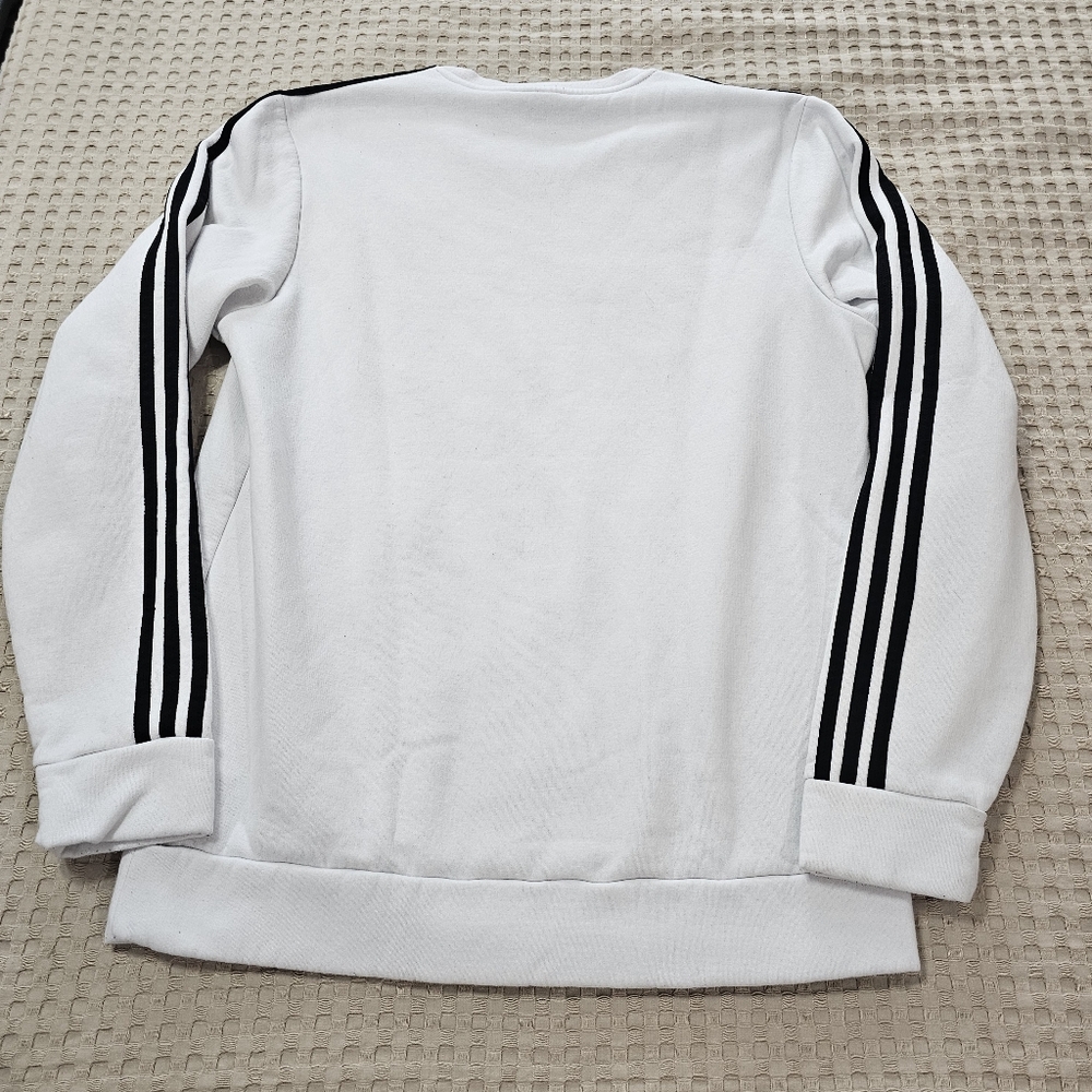 Mens Adidas Crew Neck Sweatshirt Size Large - Picture 5 of 7